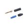UT NP3X Suora plugi, STEREO 6,3mm musta