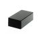 Valualumiinikotelo 1590N1 (125B) 121x66x40 - MUSTA