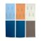 NitorLACK Flex latex sanding sheets 130 x 75 mm sheets K240 - 5 pcs
