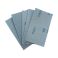 NitorLACK Flex latex sanding sheets 130 x 75 mm sheets K400 - 5 pcs