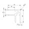ADAM HALL 6129  alumiiniprofiili – 7mm levylle, 200cm (vain nouto!)