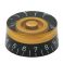 Speed Hatbox nuppi - GOLD-BLACK