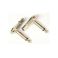 Monoplugi 6.3 mm, kulma, metalli