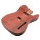 Tele body, saarni, HS, "Vintage Red Amber", lakattu, gloss