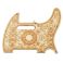 TC-tyylinen plektrasuoja, carved wood