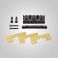 Gotoh GHL-2B lukkosatula musta (43mm)