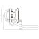 Bigsby B5 -tyylinen vibratalla, kromi