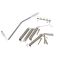 UT guitar parts - Strat tremolo #10 - messinkiblokki ja tallapalat - 11.3 kieliväli (usa strat)
