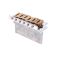 UT guitar parts - Strat tremolo #21 - messinki-tallapalat, valettu blokki - 10.5 kieliväli (import strat)
