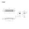 Gotoh Ti103B-T talla - Nashville Style Tune-o-matic (TOM) - Titaaniset satulat - Nikkeli