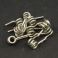 Air core inductor 3 turn wire  1 mm, r. 5mm
