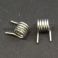 Air core inductor 5 turn wire  1 mm, r. 7.5mm