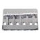 5-kielisen basson talla, kromi. BASST02CR