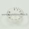 Bell Top Hat set 4pcs Water Clear Transparent