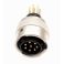 Burndy UTG-12 8-napainen urosliitin IP67