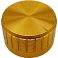 Potentiometrin nuppi 17 x 30 mm alumiinipäällysteinen GOLDENCOPPER "push to fit"