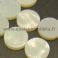 Inlay dots pearl dots Genuine White Mother of Pearl   6.35 mm