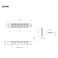 Gotoh GE104B RELIC talla - Tune-o-matic (TOM) Vanhennettu nikkeli