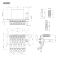 Gotoh GE1996T-33 locking tremolo (Floyd Rose style) vibratalla - musta