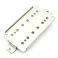 Humbucker baseplate - pohjalevy - 50mm nickel silver
