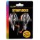 Straplock system, with screws, cosmo black Boston Musical Products