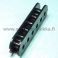Vintage humbucker runko 4.8 mm polepiece 52 mm pitch black