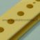 Vintage humbucker bobbin for 4.8 mm polepiece 50 mm pitch cream
