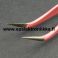 ESD Tweezers for handling chips, components, small hooks, beads, feathers
