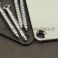 Kaulan kiinnityslevy setti kromi 51.2 x 64.6 mm KAUSET1803CR