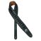 Kitarahihna, Gaucho GST-360-BK, musta, mustalla punoksella