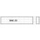 Kitaran satulan luuaihio koko n. 50x11x4.5mm BNK-25 Hosco