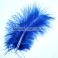 Marabou höyhen valikoitu TFH™, Sininen 10 kpl