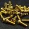 Messinkiruuvi koneruuvi 3 x 8 mm talttaura 1 kpl