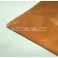 Suklaanvärinen metallinhohtoinen ohut muovifolio n. 180 x 220mm
