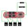 4S 25A BMS-suojapiiri Li-ion-akuille