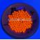 Muovikuula 6mm Fluorescent Orange TFH® 50 kpl