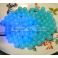 Muovikuula 6mm Fluorescent Sky Blue TFH® 50 kpl