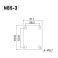 Gotoh NBS-3 RELIC kaulalevy - vanhennettu kromi