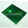 Tummemman vihreä metallinhohtoinen ohut muovifolio n. 180 x 220mm