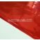Punainen metallinhohtoinen ohut muovifolio n. 180 x 220mm
