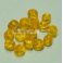 Standard Yelloworange kuulapää lasikuula läpikuultava 4 mm