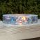 Lure tape Broken glass hologram with silver base