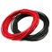 Asennusjohto monisäikeinen musta ja punainen 0.34mm² (22AWG) 5m
