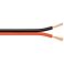 Kaiutinkaapeli OFC, 2 x 1.5 mm², 10 m kieppi, pu/mu