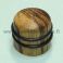 Wooden knobs for guitar pots 6mm axle "push to fit"