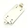 Rail humbucker baseplate - pohjalevy - nickel silver
