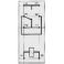 Rele 230VAC / 16A 1 x vaihto, kela n. 28 kohm (RE15)