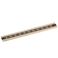 Puutallan koriste, malli 3, 12 mm x 83 mm x 1.8 mm - tarrapohja