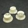 ST nuppisarja Vintage White 1 x volume 2 x tone GOLD printing