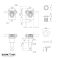 Gotoh SXN510V-05M viritin 3L+3R nikkeli